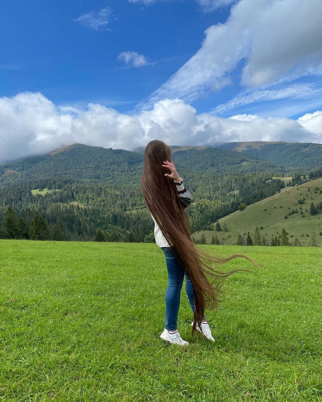 Ivana Stelmachová, Rapunzel, dlhé vlasy