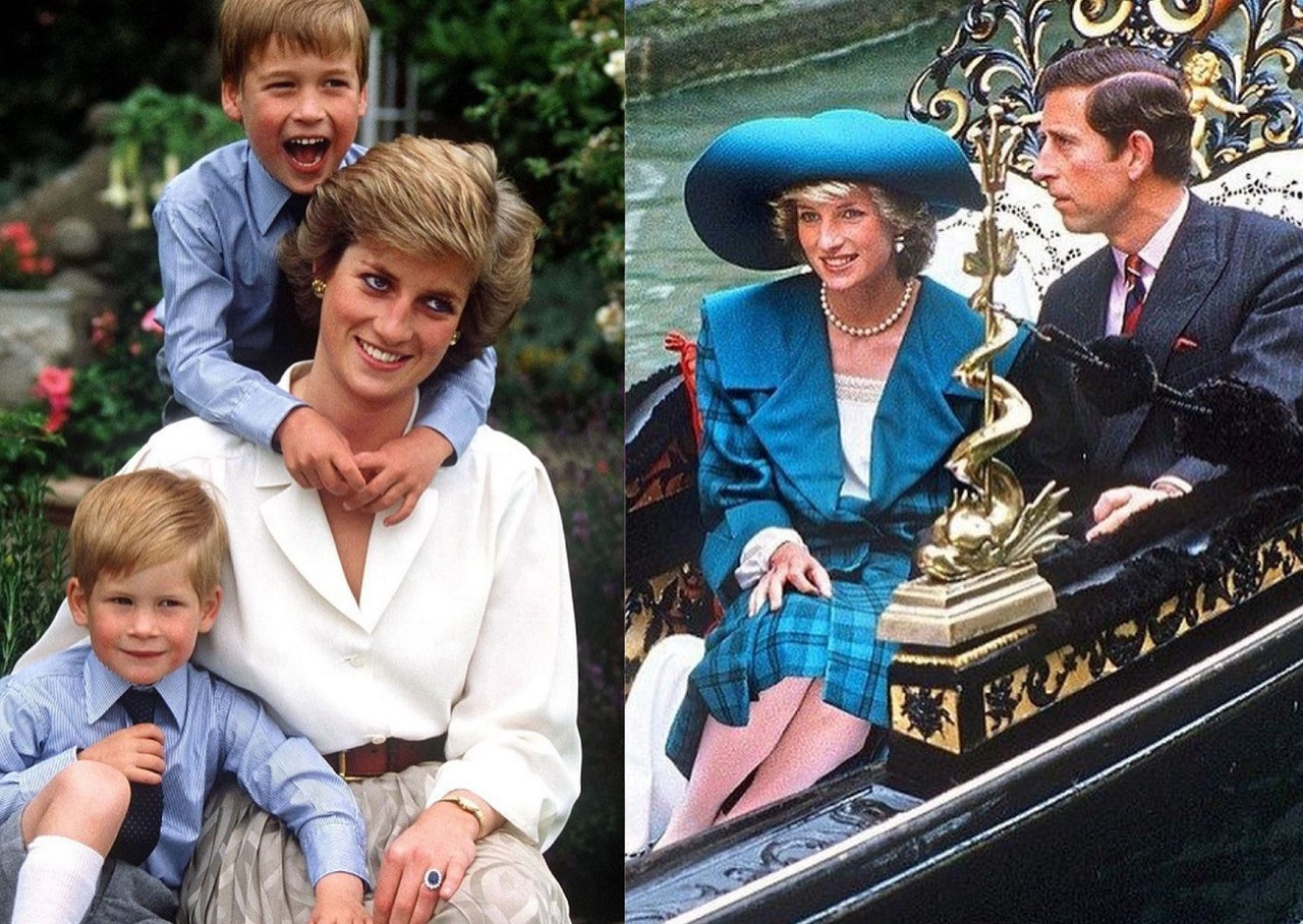 Lady Diana, Charles, William