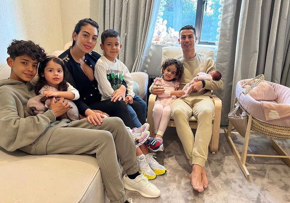 Cristiano Ronaldo, rodina