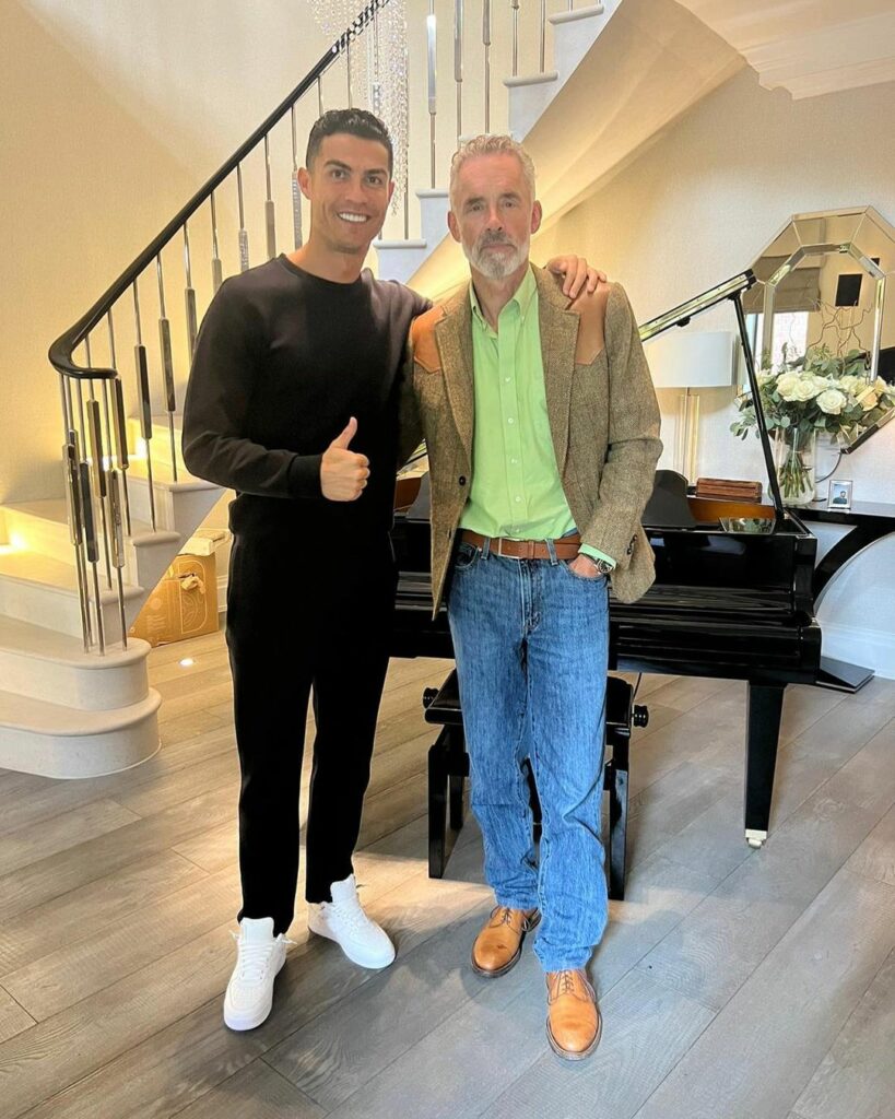 Cristiano Ronaldo, Jordan Peterson