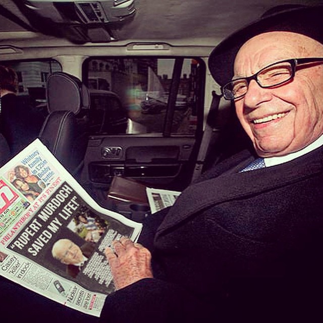 Rupert Murdoch, svadba, rozvod