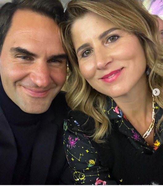 Roger a Mirka Federer